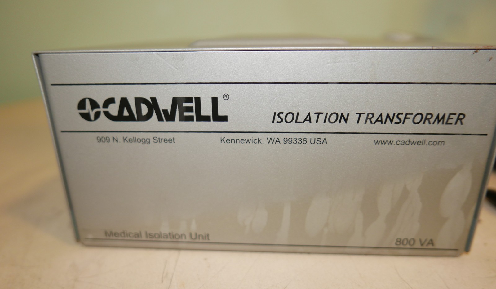 Cadwell Isolation Transformer 800 VA Medical Isolation Unit with Cords