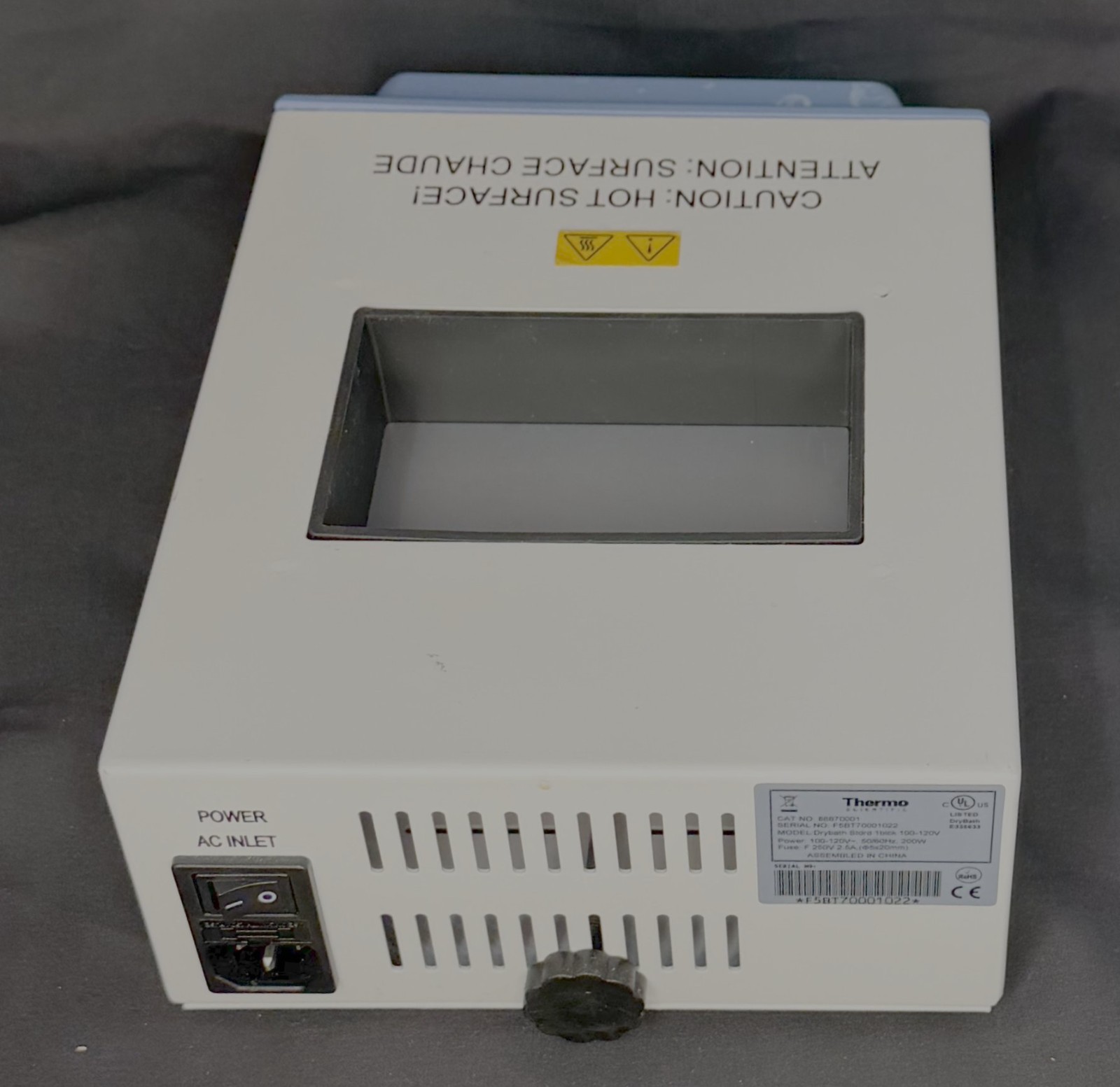 Nice Thermo Fisher Scientific Dry Bath/Block Heater Model E335633