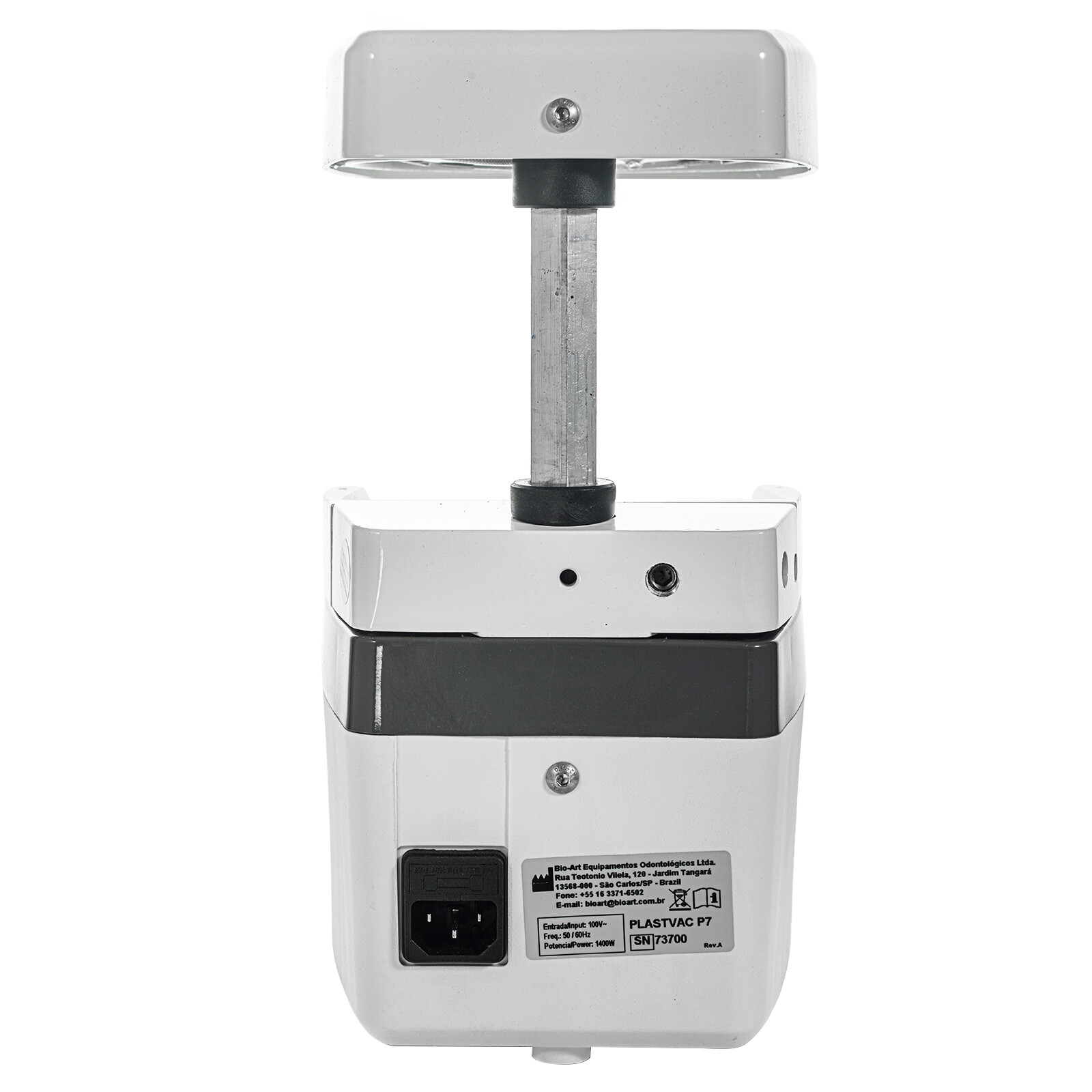 Máquina Formadora al Vacío Dental BIOART PLASTVAC-P7 Fabricada en Brasil 1400W