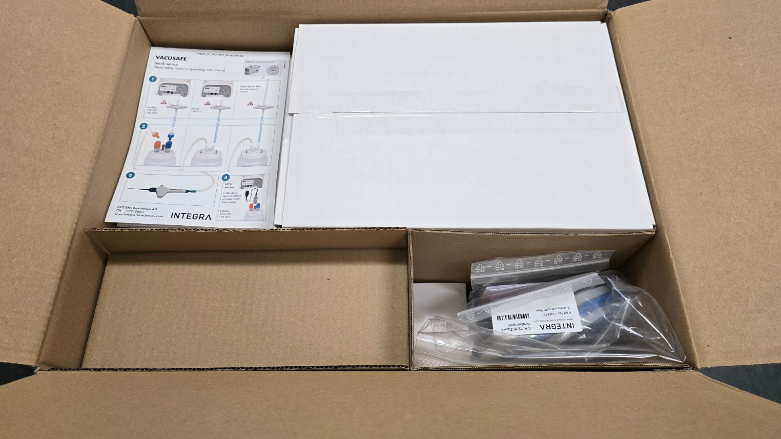 Integra VacuSafe Aspiration System. Cat no 158310. New in box