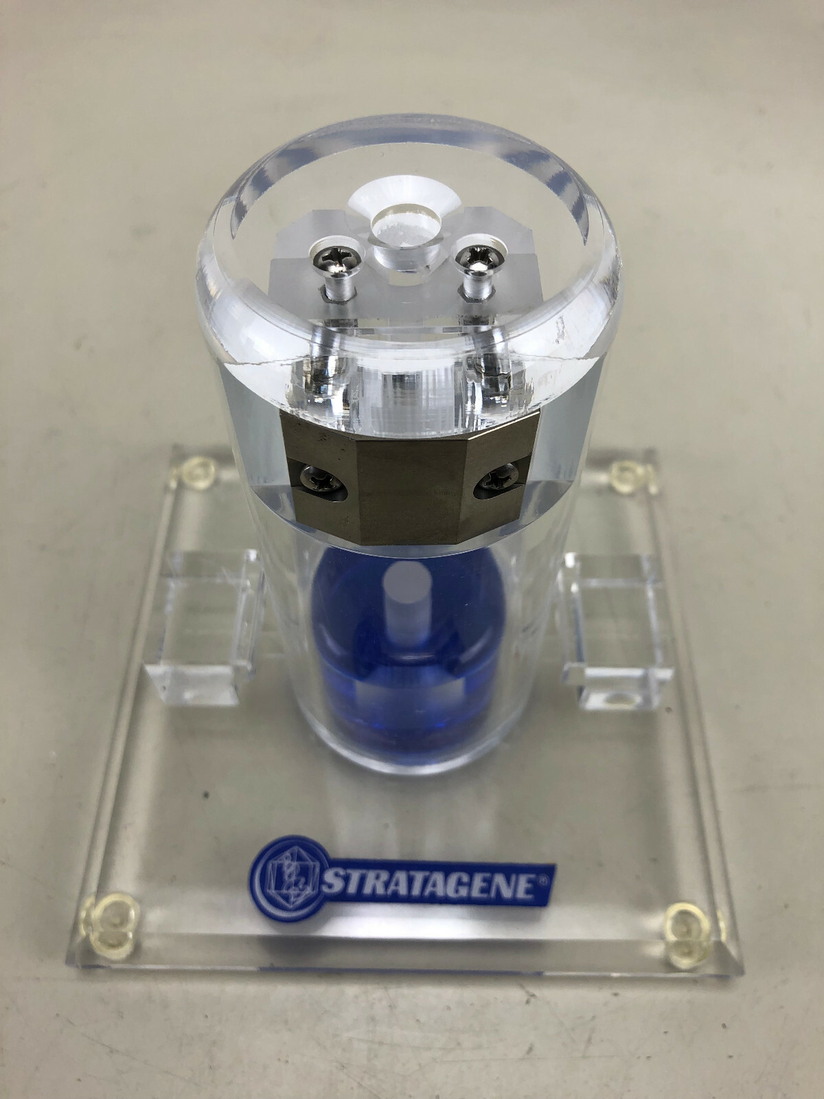 Stratagene Polycarbonate Isolation Chamber 3″ Diameter 9.5″ High