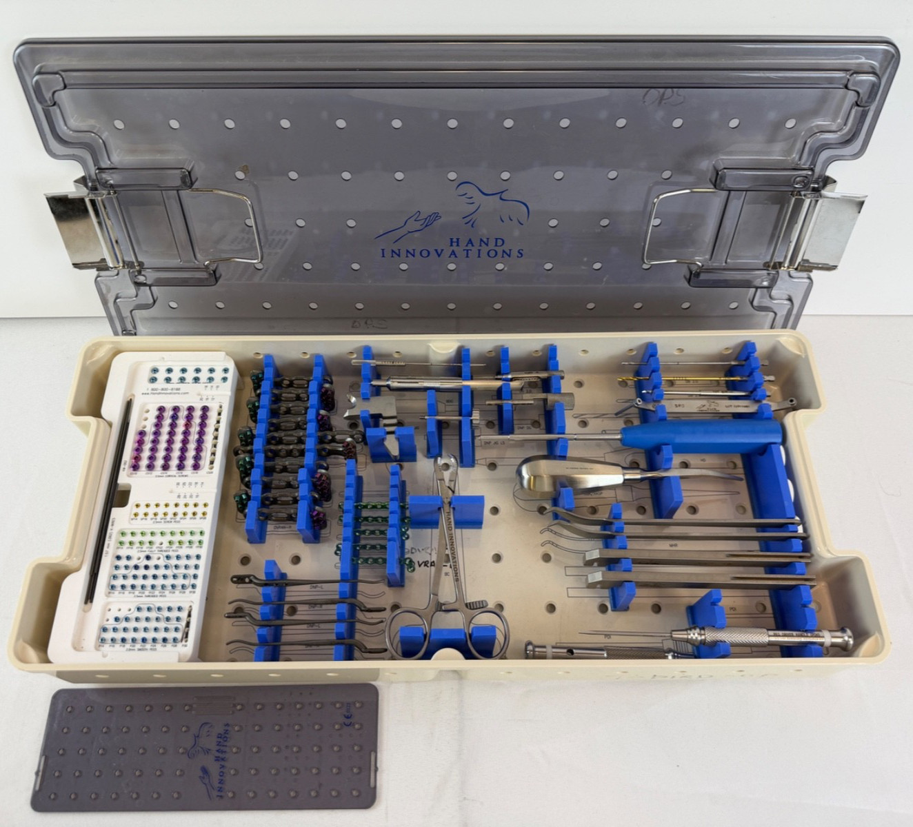 Hand Innovations DVR Set w/ Sterilization Tray Ortho