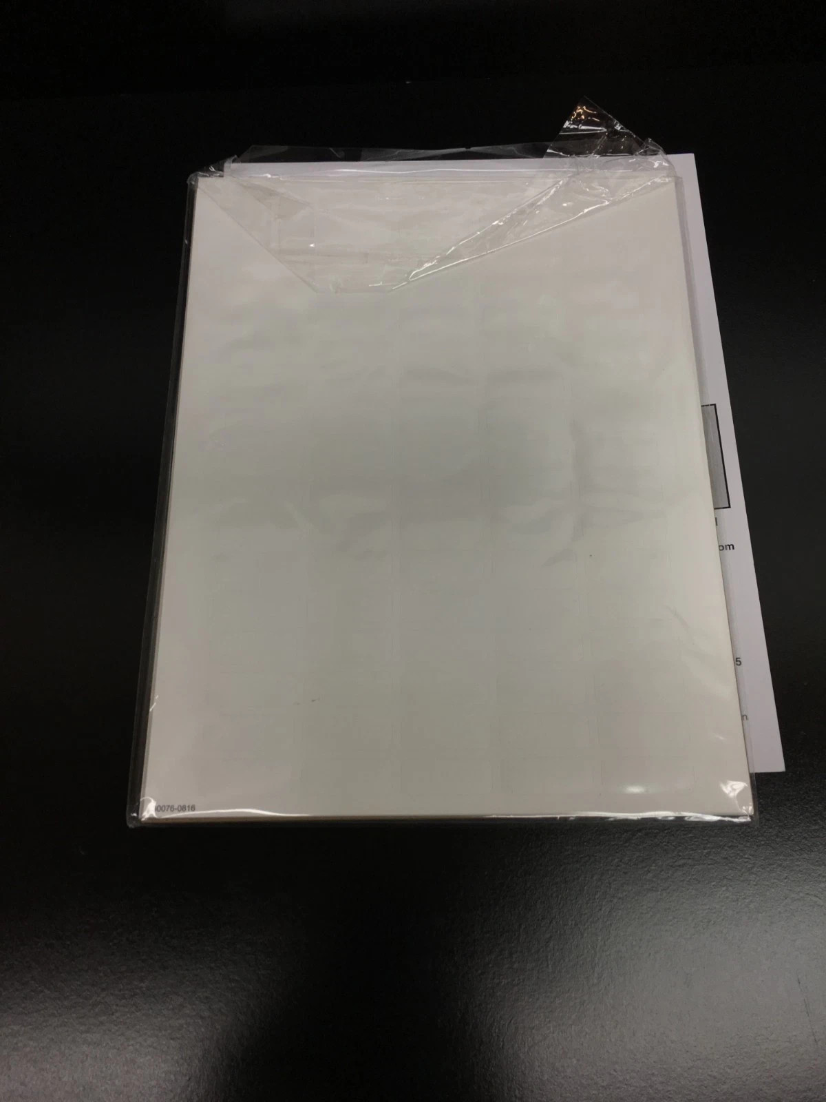DiversifieD Biotech Ref 9187-2016 Microtube Tough Spot Laser Labels White 2 PKS