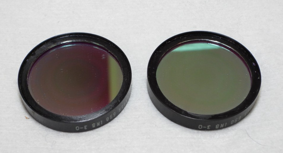 1.5″ Diameter Optical Dichroic Filter 19466 690 nm INB 3-0