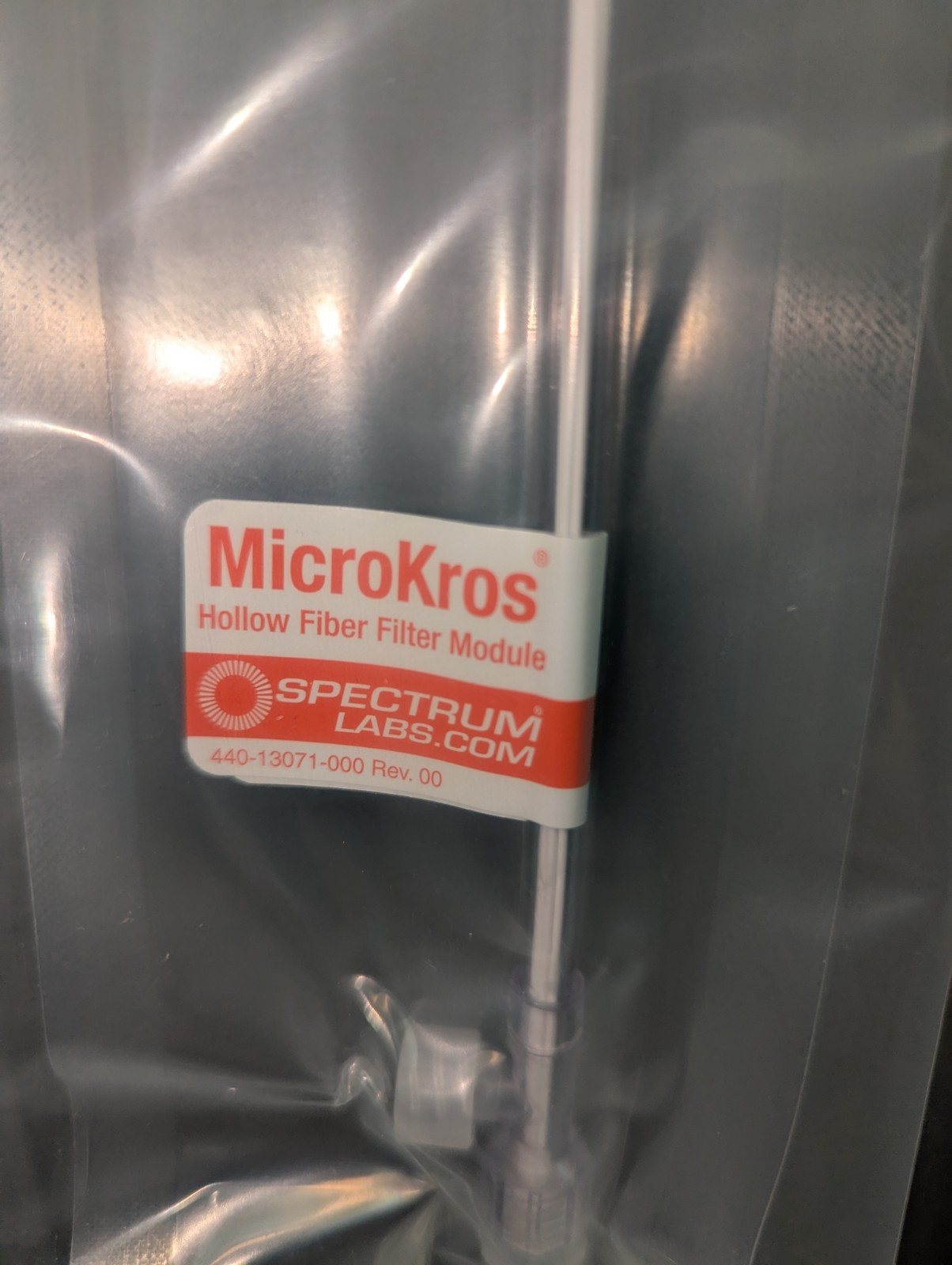 Repligen MICROKROS # C02-E750-05-N , 20CM 750K MPES 0.5MM MLL X FLL 1/PK