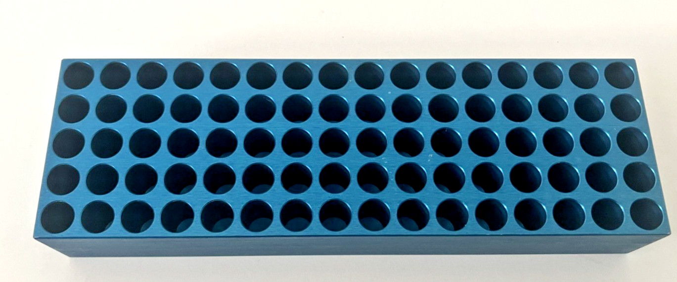 Diversified Biotech CHAM-8000 80 Well Cooling Chamber Aluminum Block 1.5mL Tubes