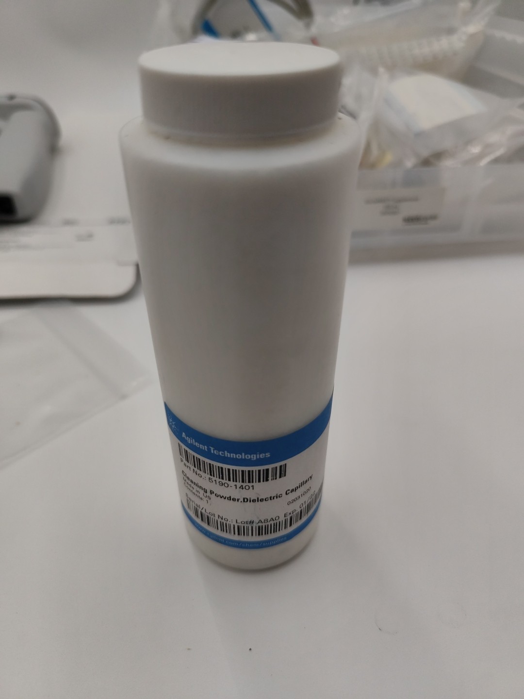 AGILENT TECHNOLOGIES 5190-1401 DIELECTRIC CAPILLARY, CLEANING POWDER Expi 2022