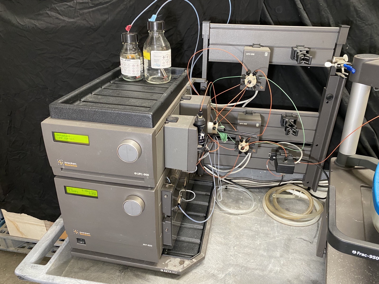 AMERSHAM BIOSCIENCES AKTA FPLC Frac-950 Cytiva CU-950 Chromatography System