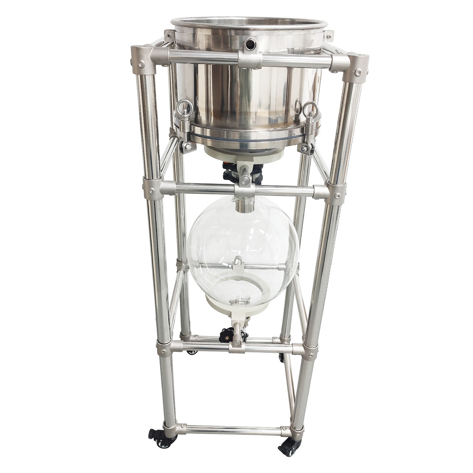 Split Type 304 Stainless Steel Vacuum Suction Filter 20L Vacuum Buchner Funnel