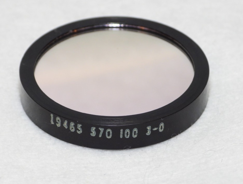 1.5″ Diameter Optical Dichroic Filter 19645 570 nm 100 3-0