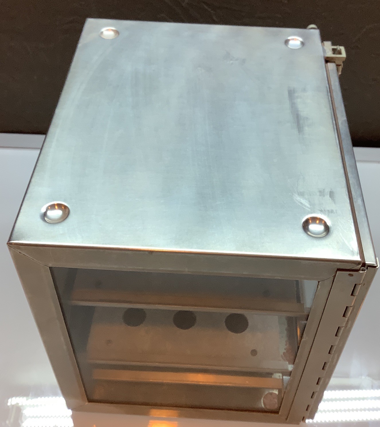 Boekel Scientific Glass Desiccator Cabinet with two shelves