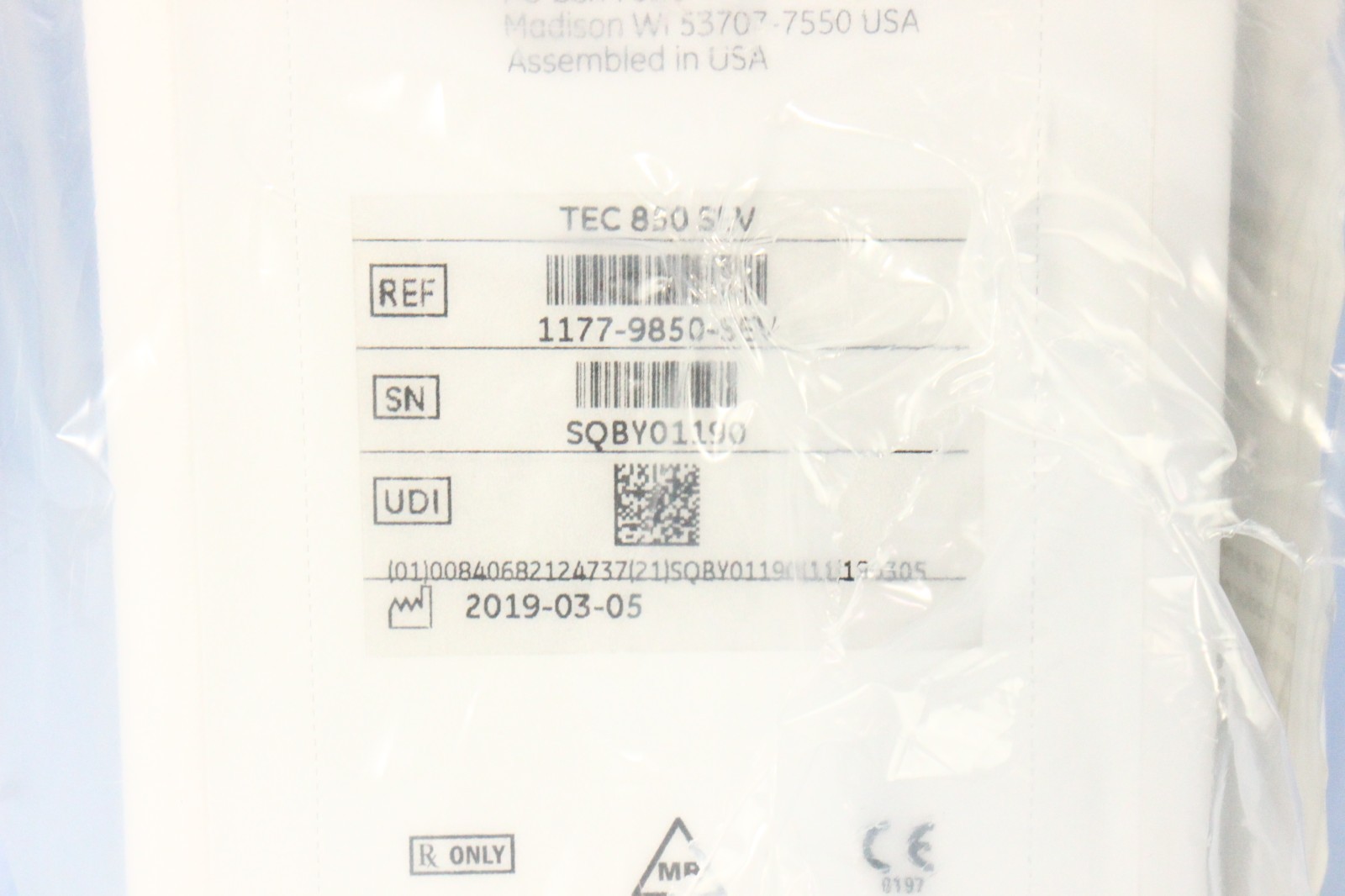 New GE Datex Ohmeda Tec 850 SEV Sevoflurane Vaporizer New with Warranty