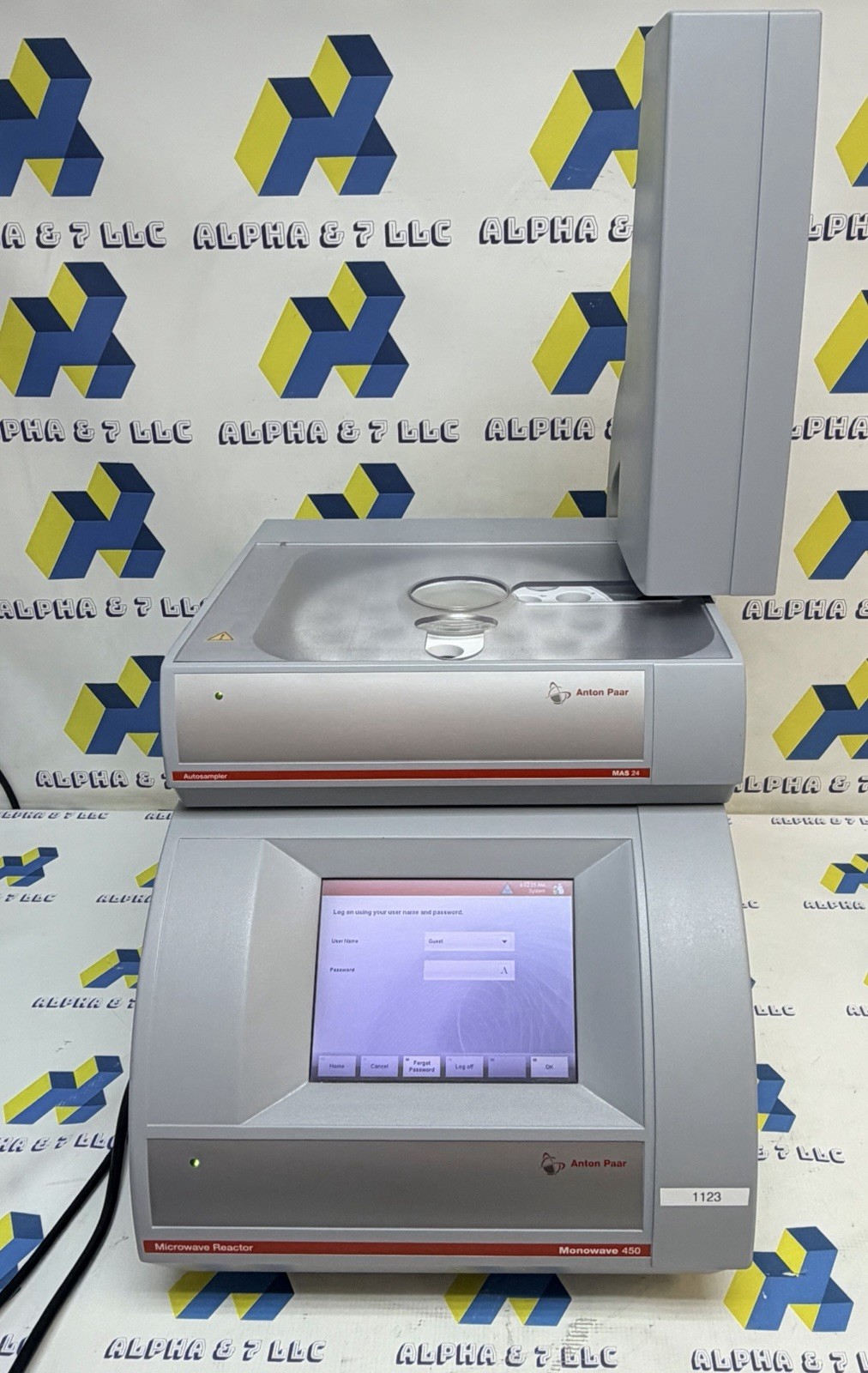 Anton Paar Monowave 450 Reactor w/ MAS24 Autosampler (NO ADMIN PASSWORD)