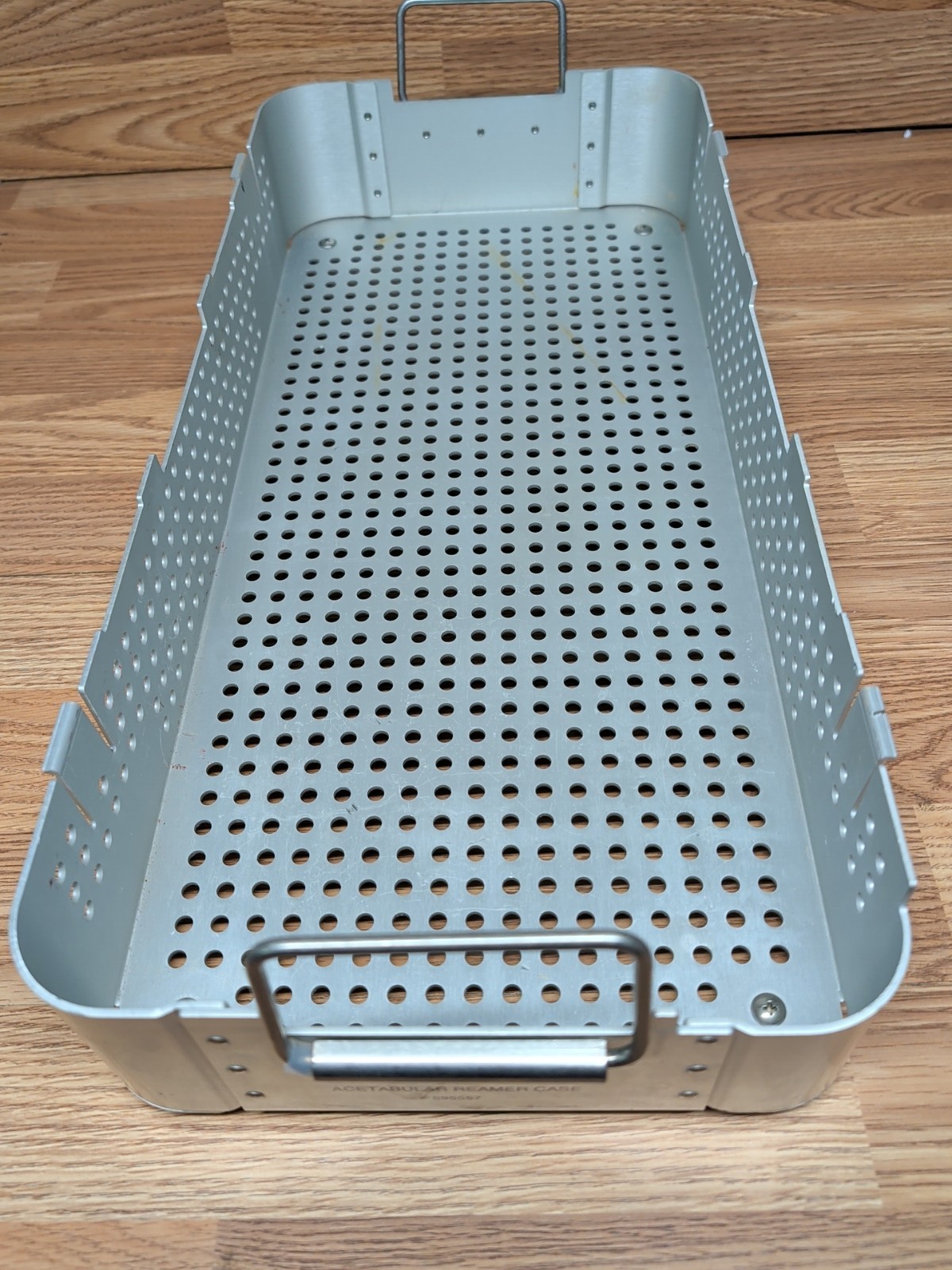 Biomet 595557 Acetabular Reamer Case Sterilization Tray 21″ X 9.5″
