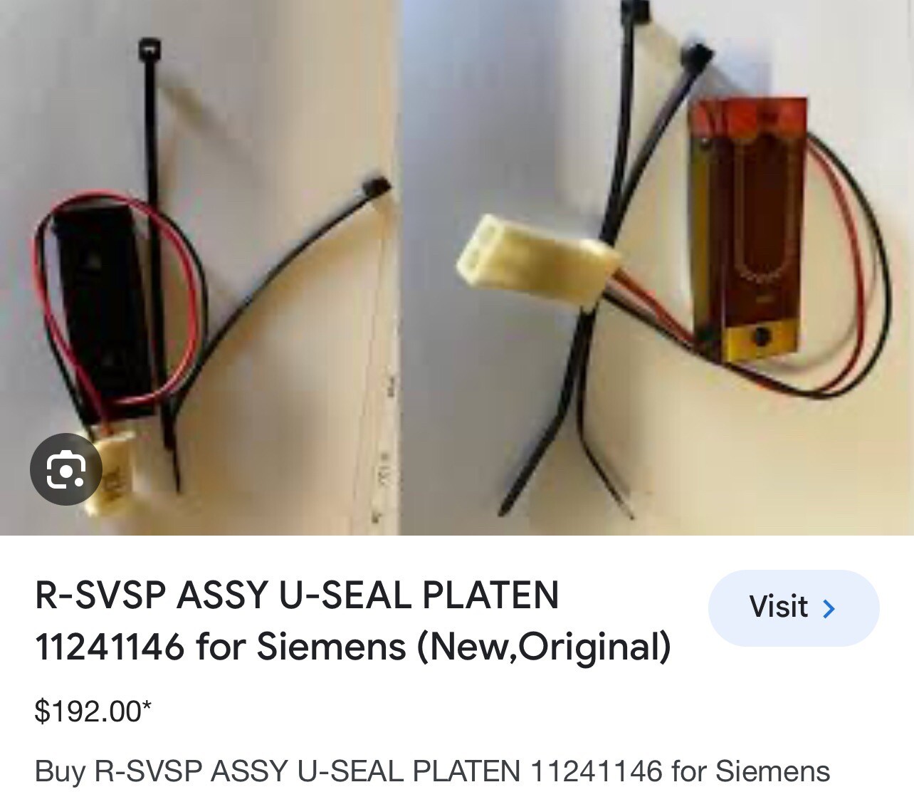 SIEMENS-BAYER(German) U Seal Platen PN：10456285 for Siemens Dimension