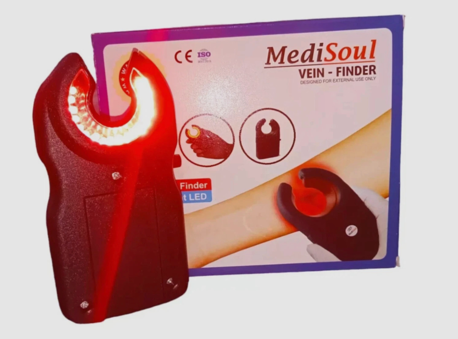 Vein Light Viewer Finder High LED Intensity Hand Held Portable NJ,USA SELLER