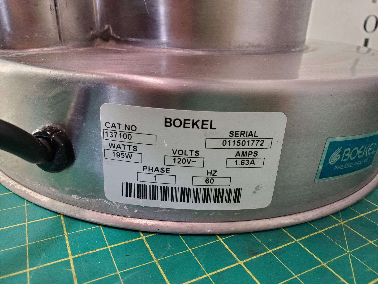 Boekel Scientific 137100 Lab Pipet Washer/Dryer Combination 115V 195W