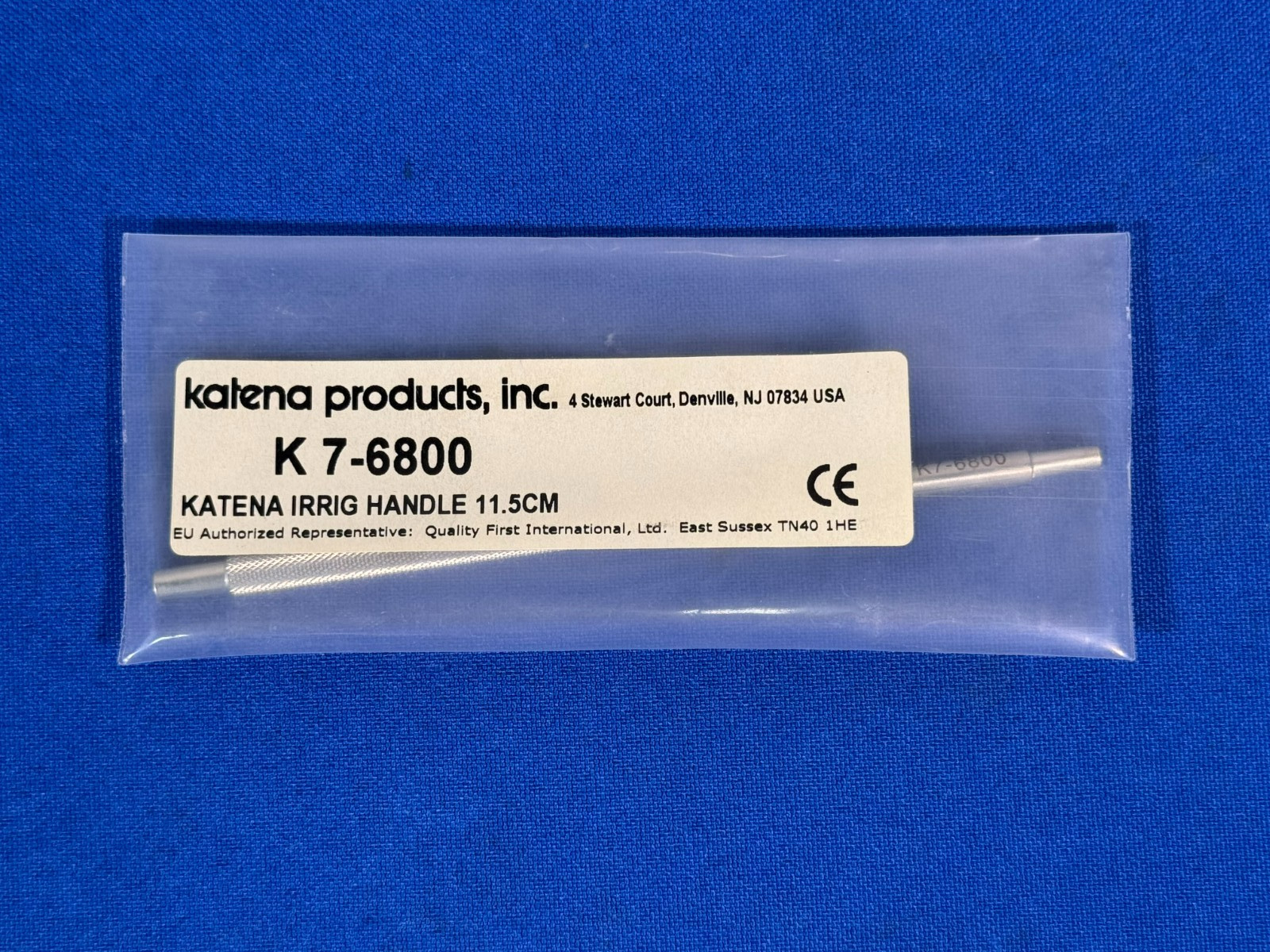 Katena K 7-6800 Irrigating Handle 11.5cm – NEW