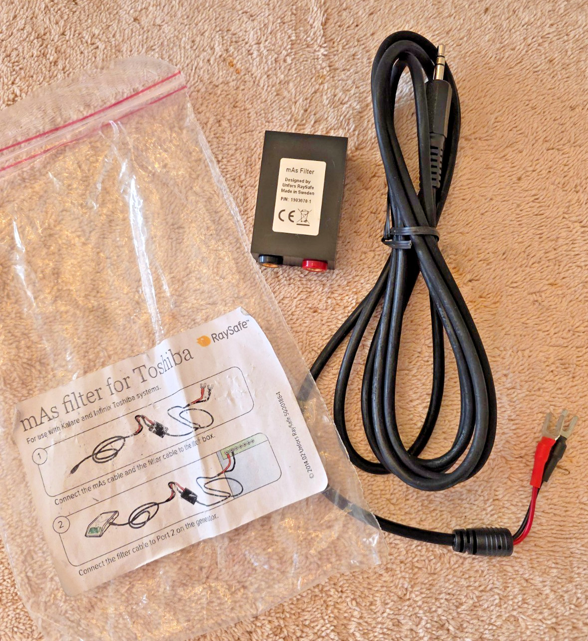 Toshiba XRAY RaySafe Unfors Xi mAs Filter test cable RTI Kalare Infinix 1903070