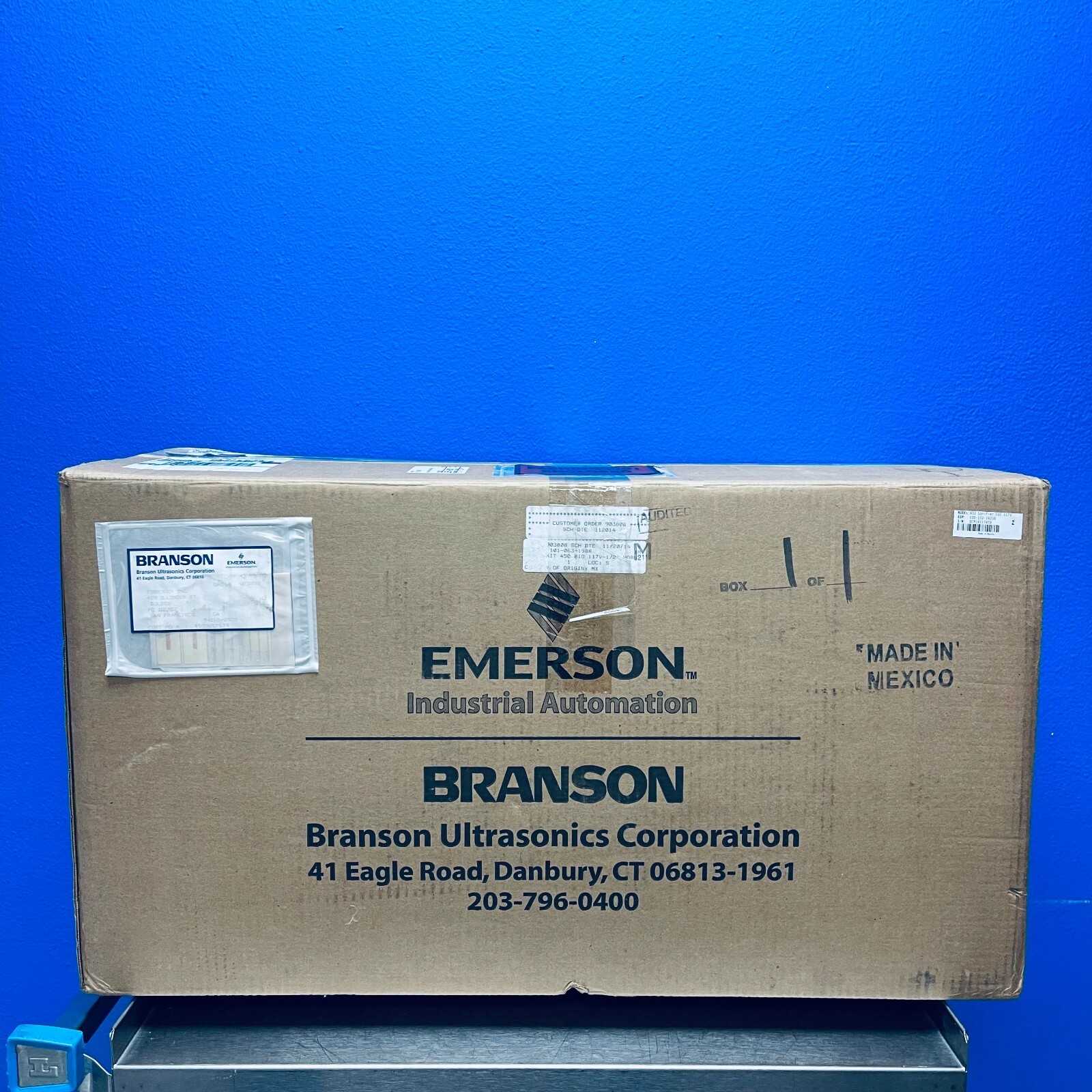 Branson 450 Sonifier Ultrasonic Processor and Cell Disruptor with Converter Horn