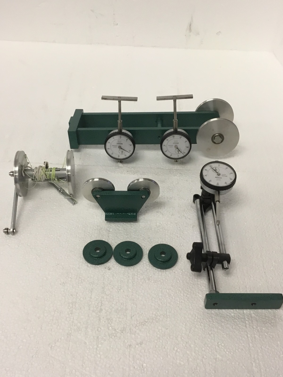 Hi-Tech Scientific HSI 3/1 Deflection of Beams Lab Apparatus w/ Manual FREE SHIP