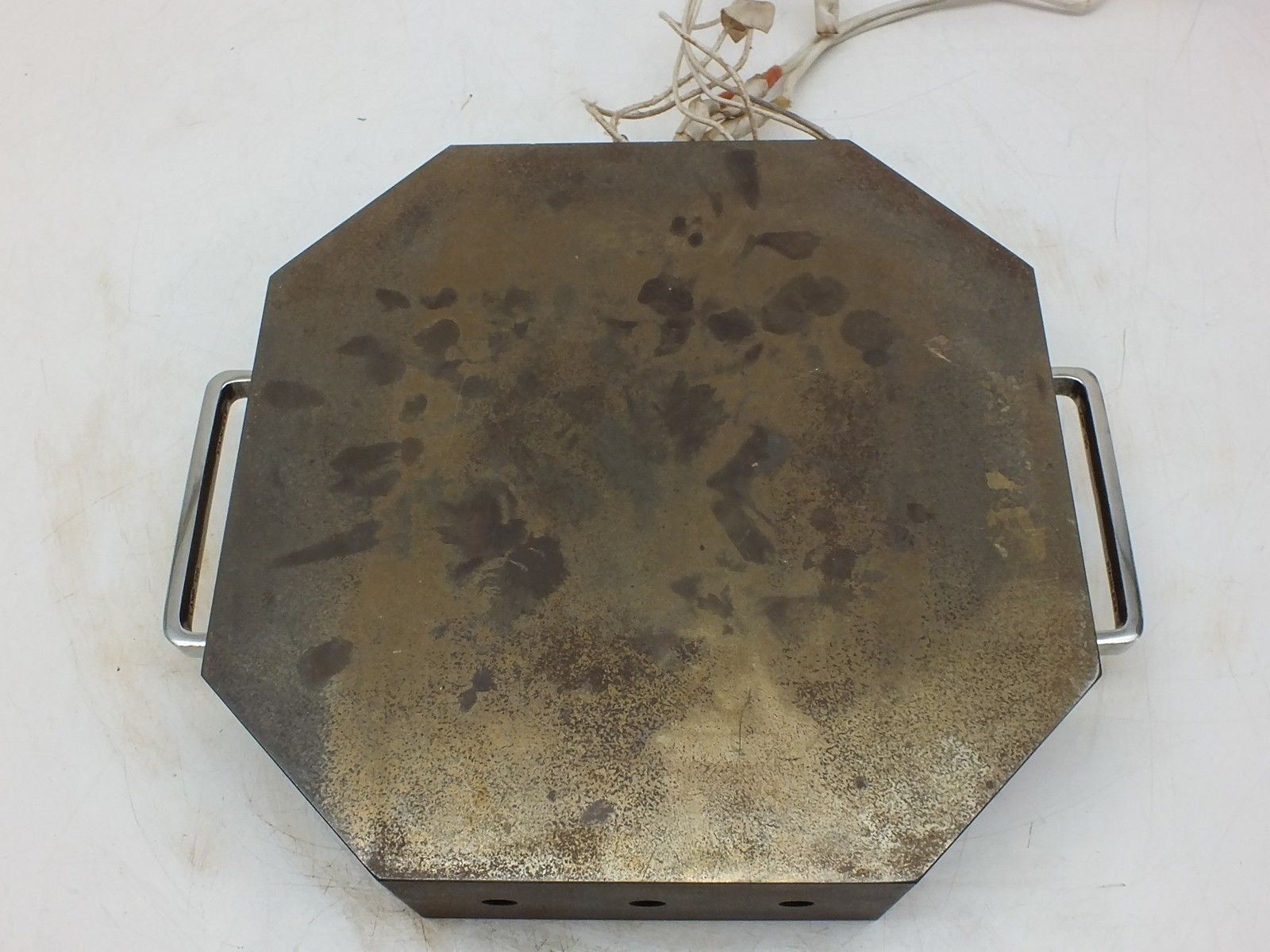 Unbranded Steel Resistance Heating Element Block 115V AC 10×10 in Handles