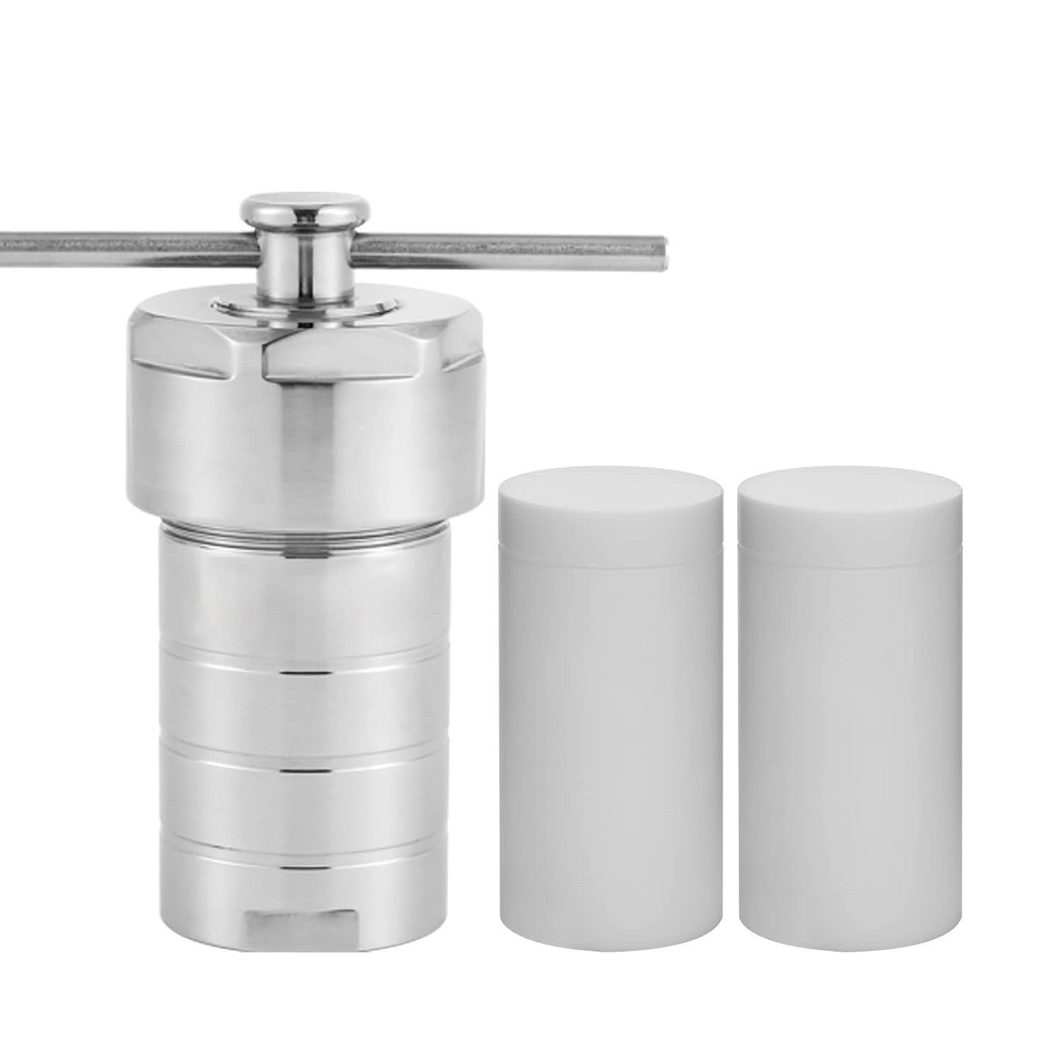 100ml Hydrothermal Autoclave Reactor 304 SS Vessel With 2 PTFE Liners Lab Kit A+