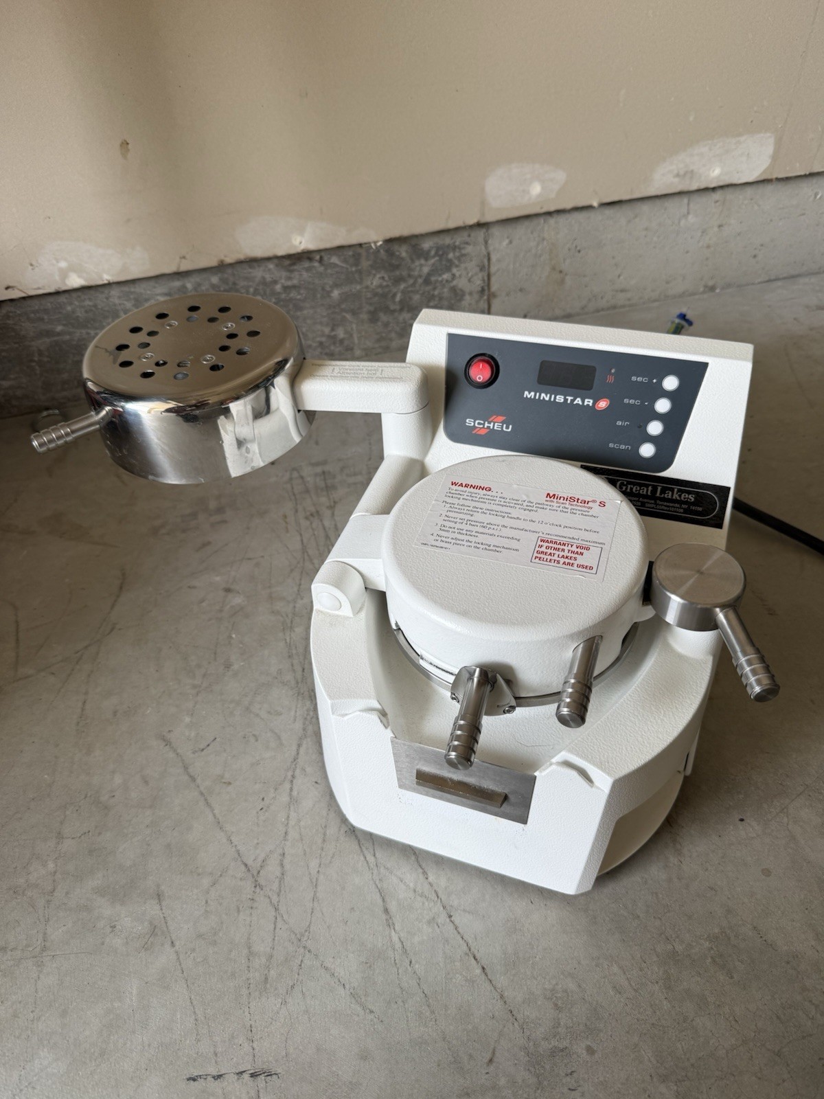 Scheu MiniStar S Dental Pressure Forming Thermoforming Unit REF 3510.1