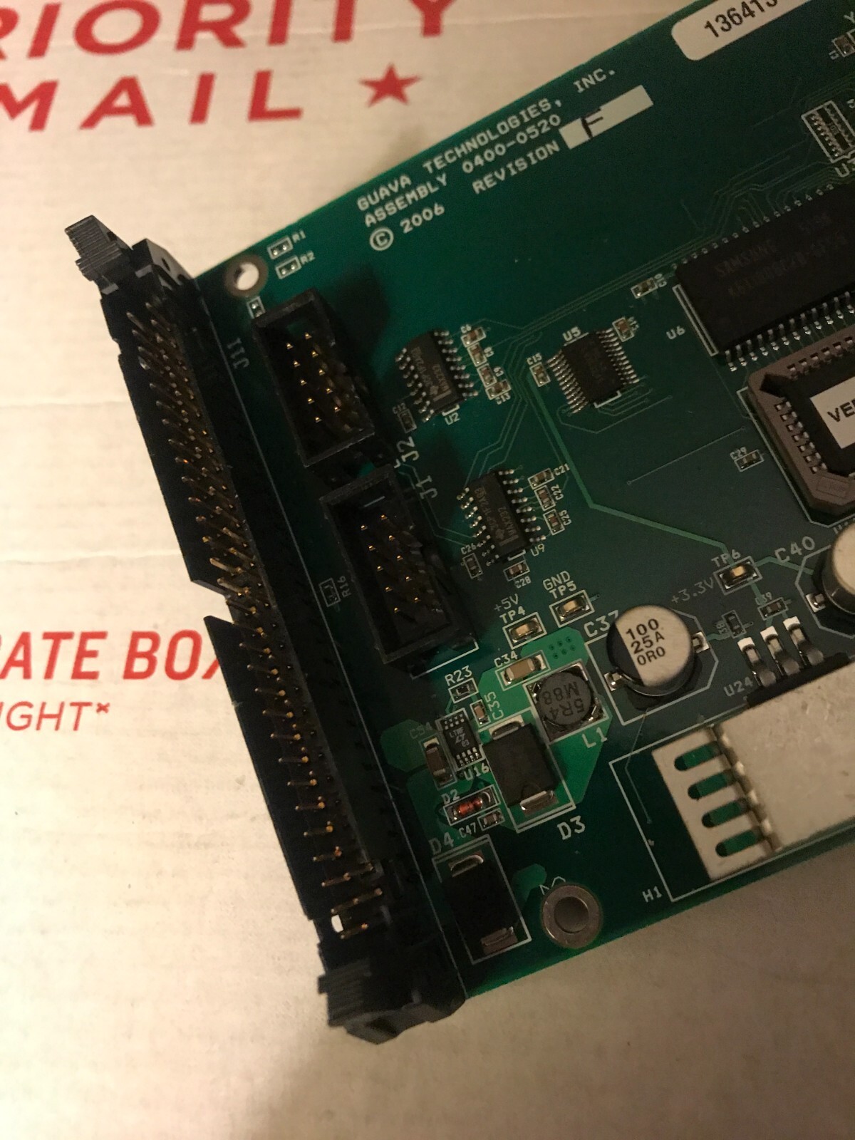 Millipore Guava Motion Board 0400-0510 Rev B, 04000520, ASSY 0400-0520 Rev F