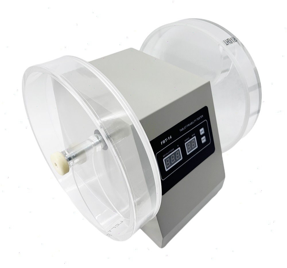 Friability Tester with Rotation Count (10～900)r Rotation Speed 25rpm for Tablets