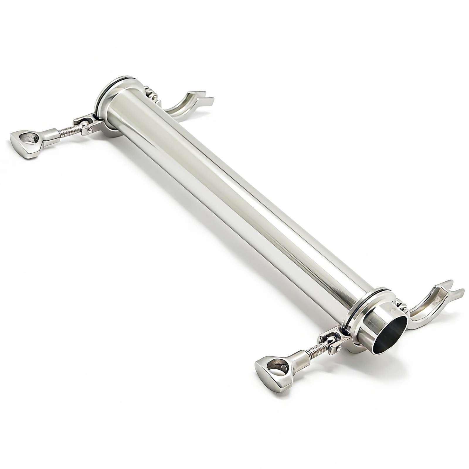 QiiMii Stainless Steel 304 Vacuum Chamber Tube, Open Blast Extractor, 90 Gram…