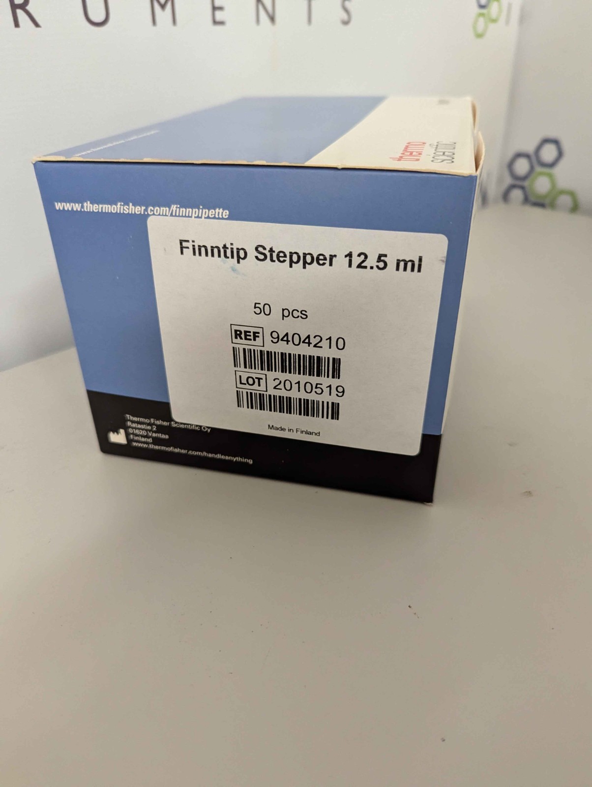 Thermo Scientific Finntip Stepper 12.5mL Pipette Tips, 940210, Qty 50
