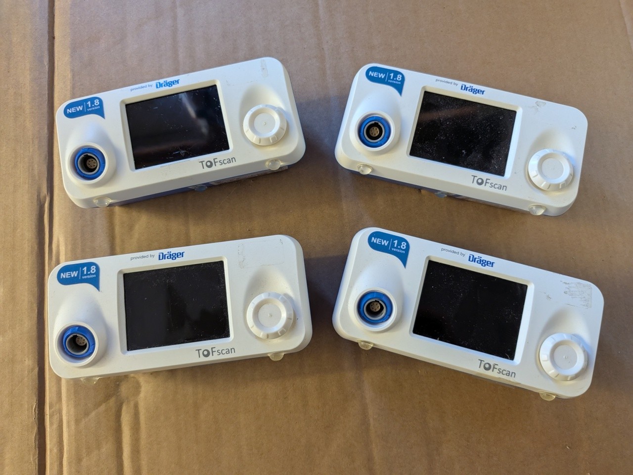 4 x Drager ToFscan Muscle Stimulator – made 2022