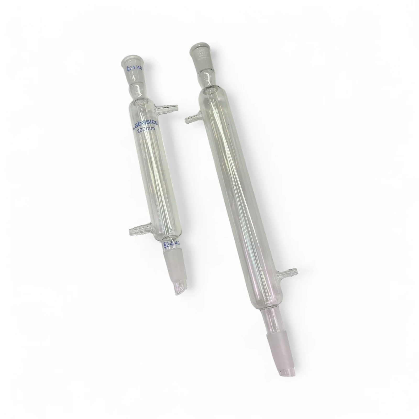 Pyrex, Labasics Assorted Liebig Condensers, 300mm & 200mm, 24/40 Joints