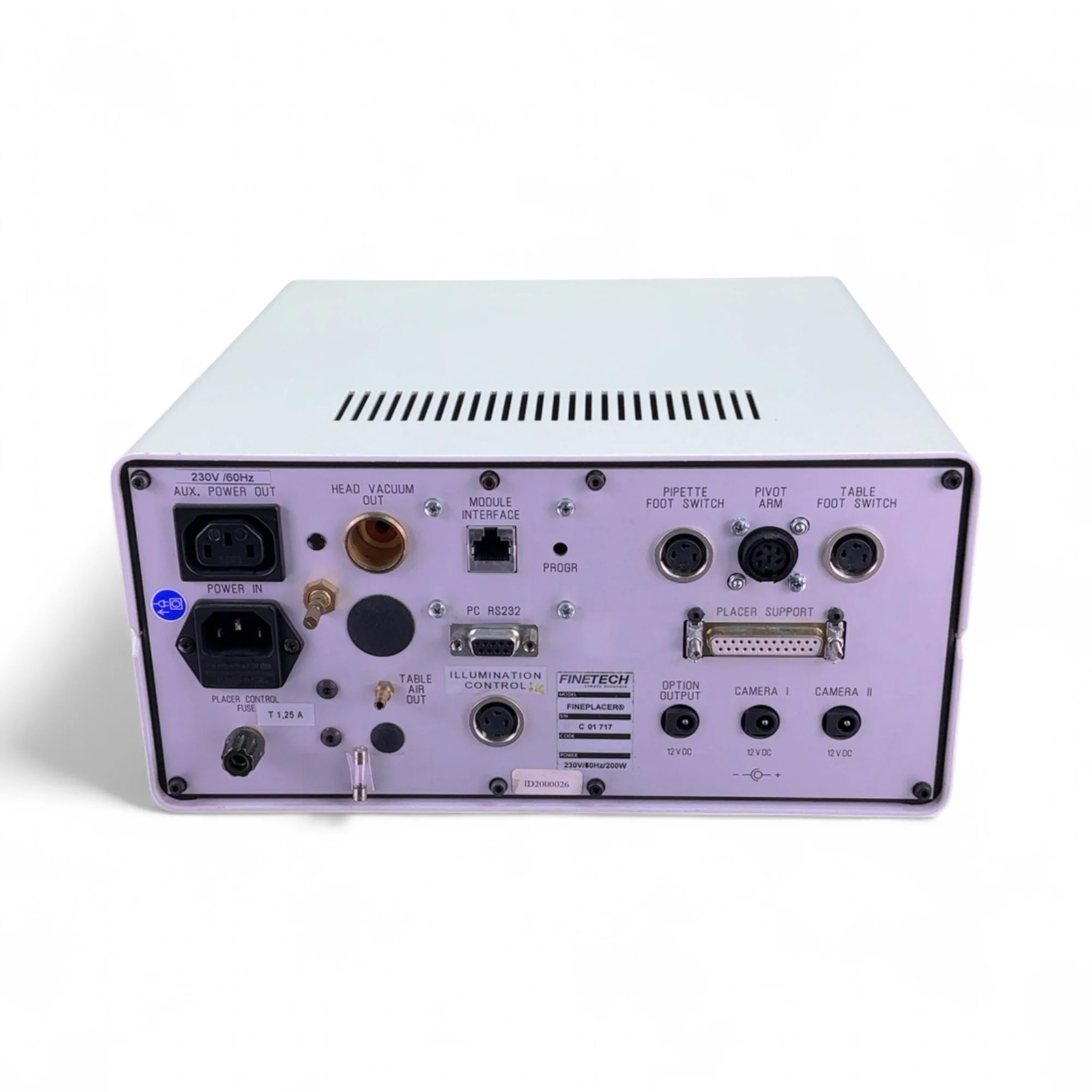 Finetech Electronics Fineplacer Placer Control Unit 2000026 (Best Offer!)