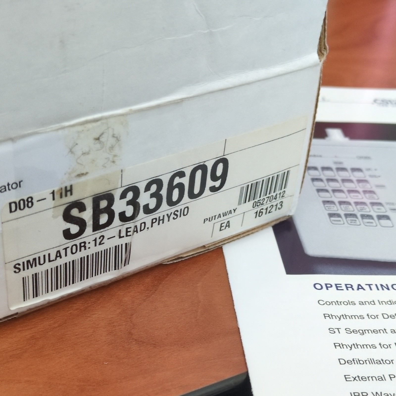 Symbio CS1201 SB33609 12-Lead ECG Simulator Biological Laboratory Cardiology