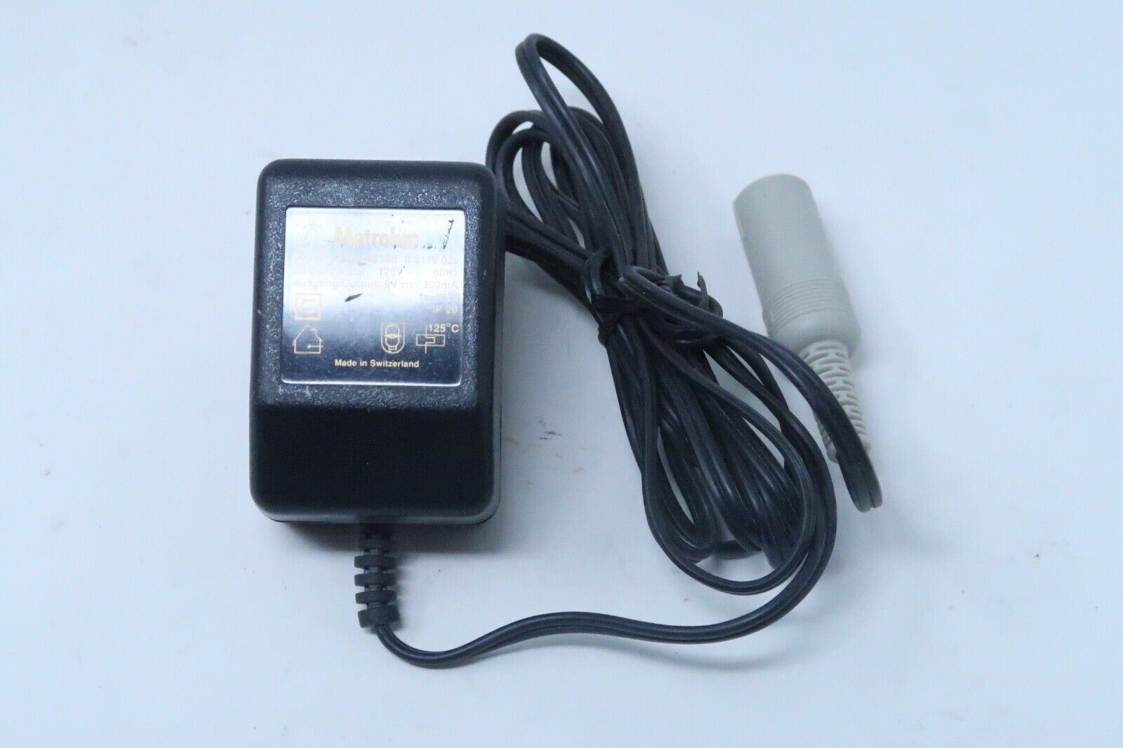 METROHM 6.2119.020 – Mains adapter US 110V/9V DC Power Supply, Type P-AE35-48120
