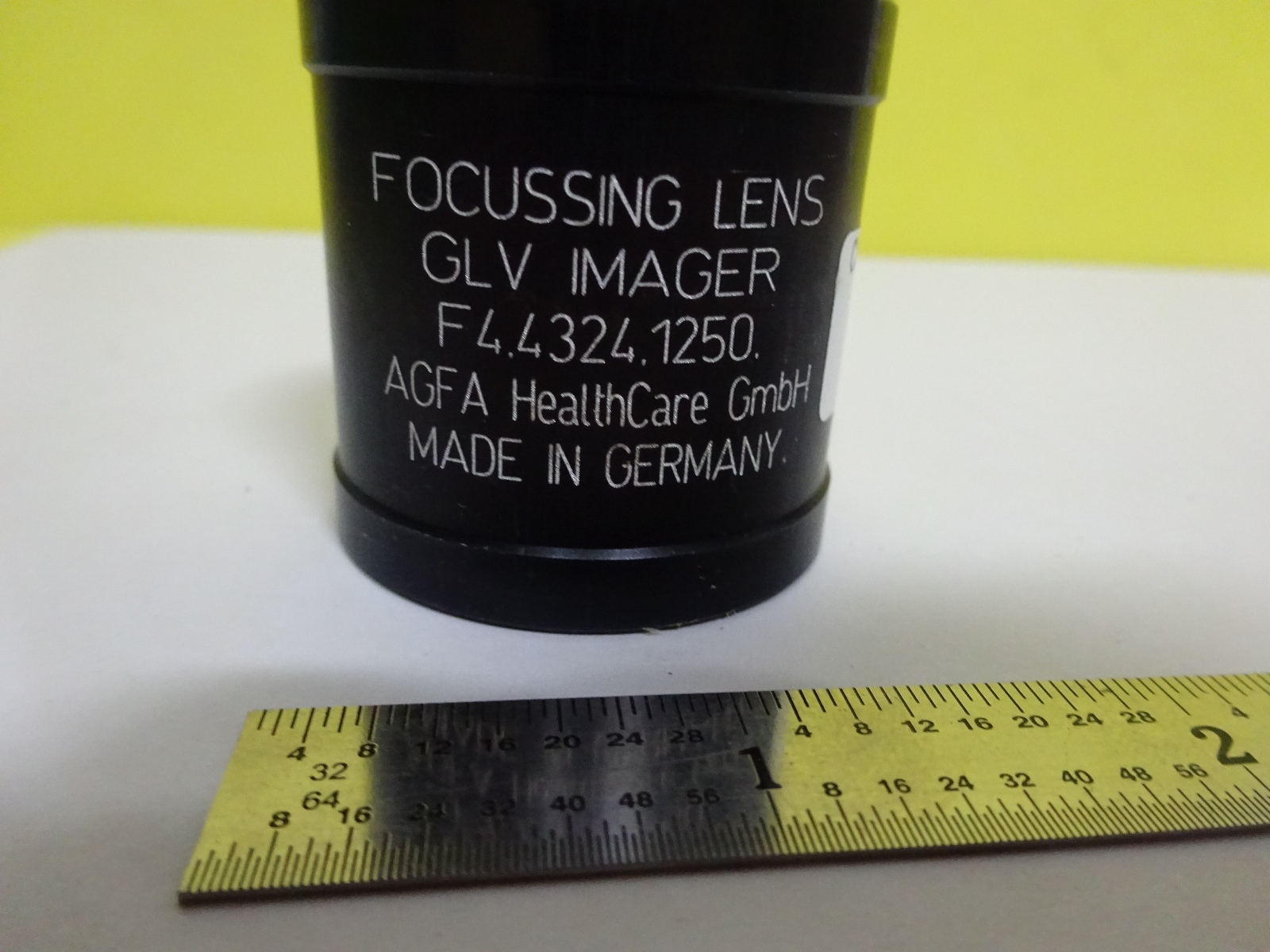 OPTICAL MAGNIFICATION LENS GLV IMAGER AGFA GERMANY OPTICS AS IS BIN#P9-14