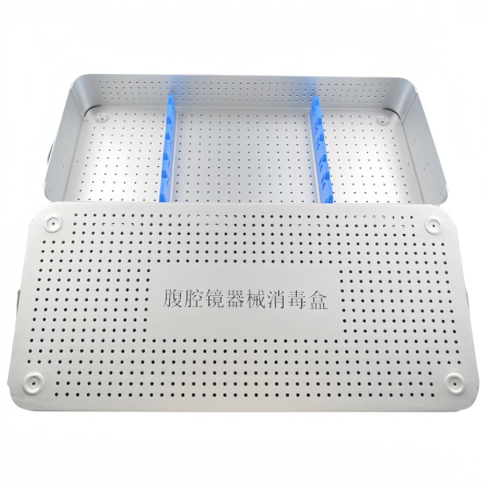 Laparoscopic Instruments Sterilization Casette Tray Case Aluminum Storage Box