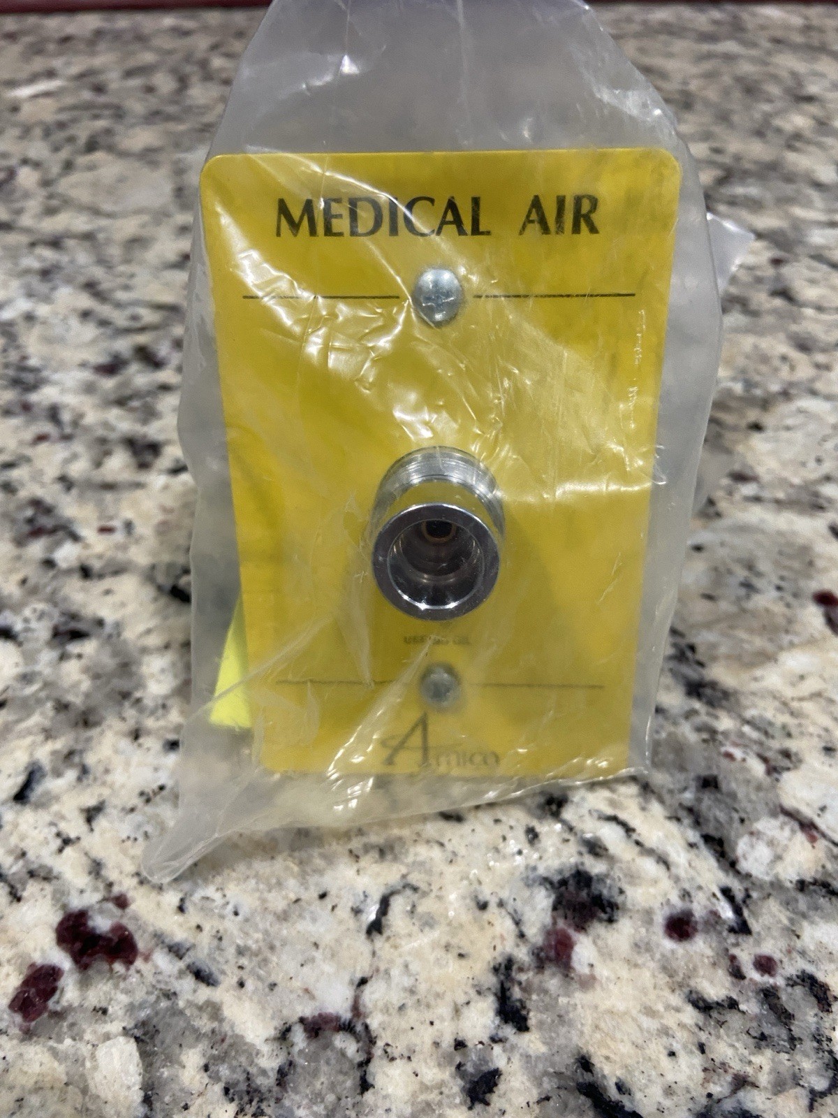 Amico Medical Air DISS Faceplate