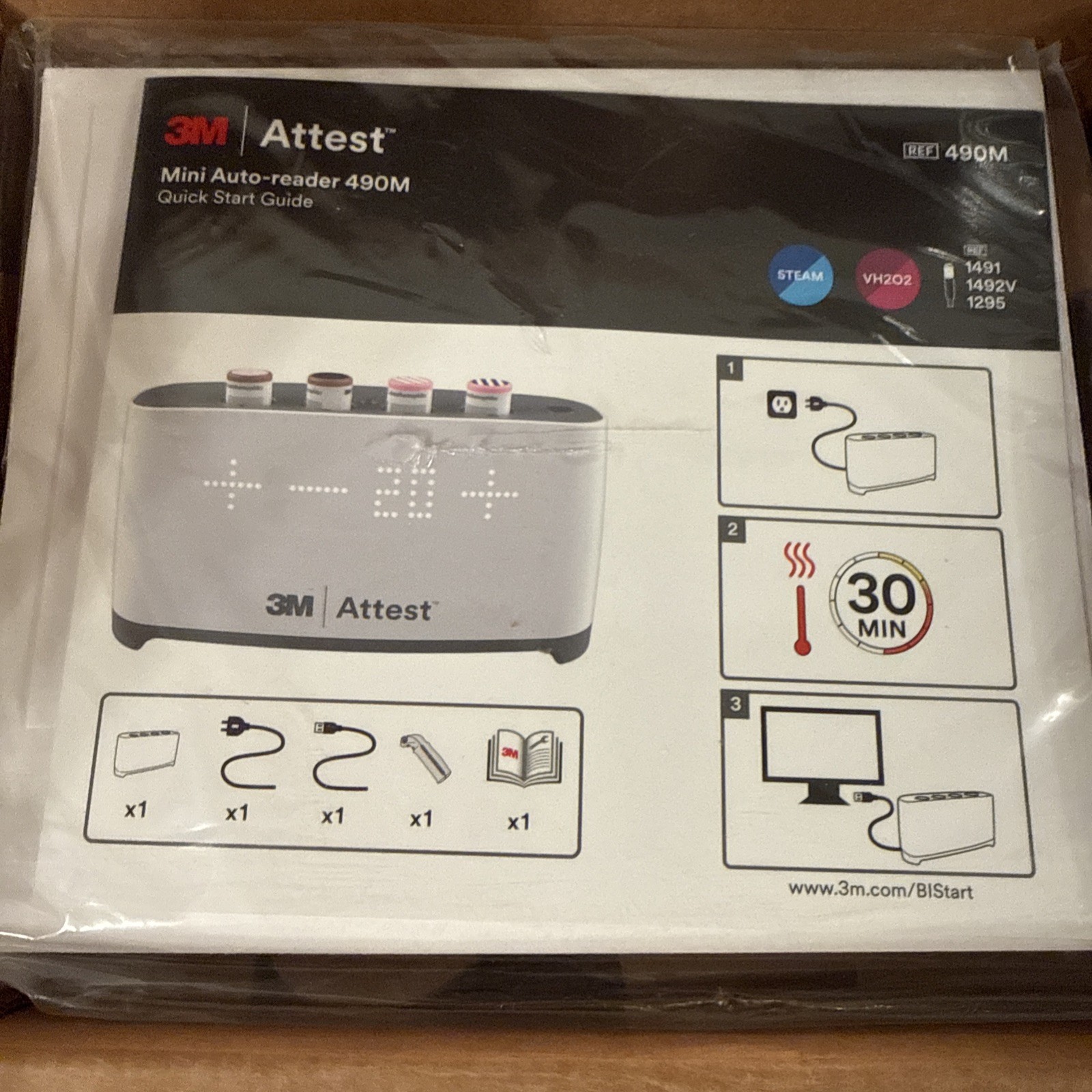3M Attest Auto-Reader 490M