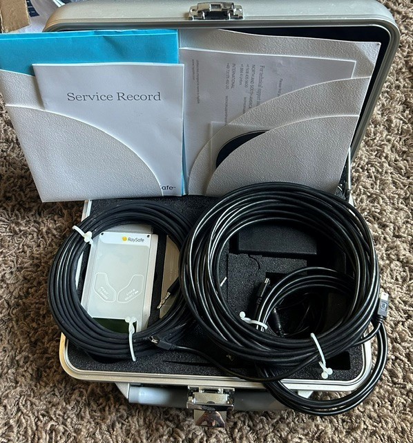 NEVER USED Unfors RaySafe Solo mAs 8221022-A Solo Base Unit w/mAs
