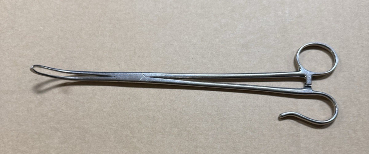 Sklar Schroeder Vulsellum Forceps 6×5 Teeth 9″ Overall Length