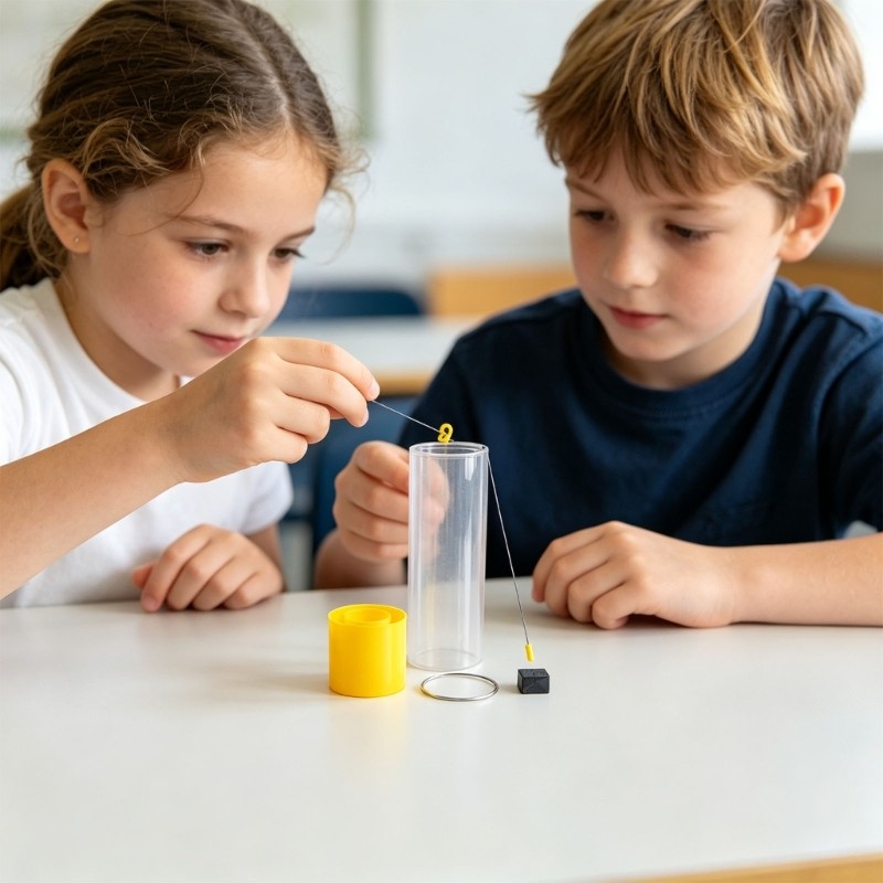 Physics Laboratory Equipment Density Demonstration Set With Removable Components