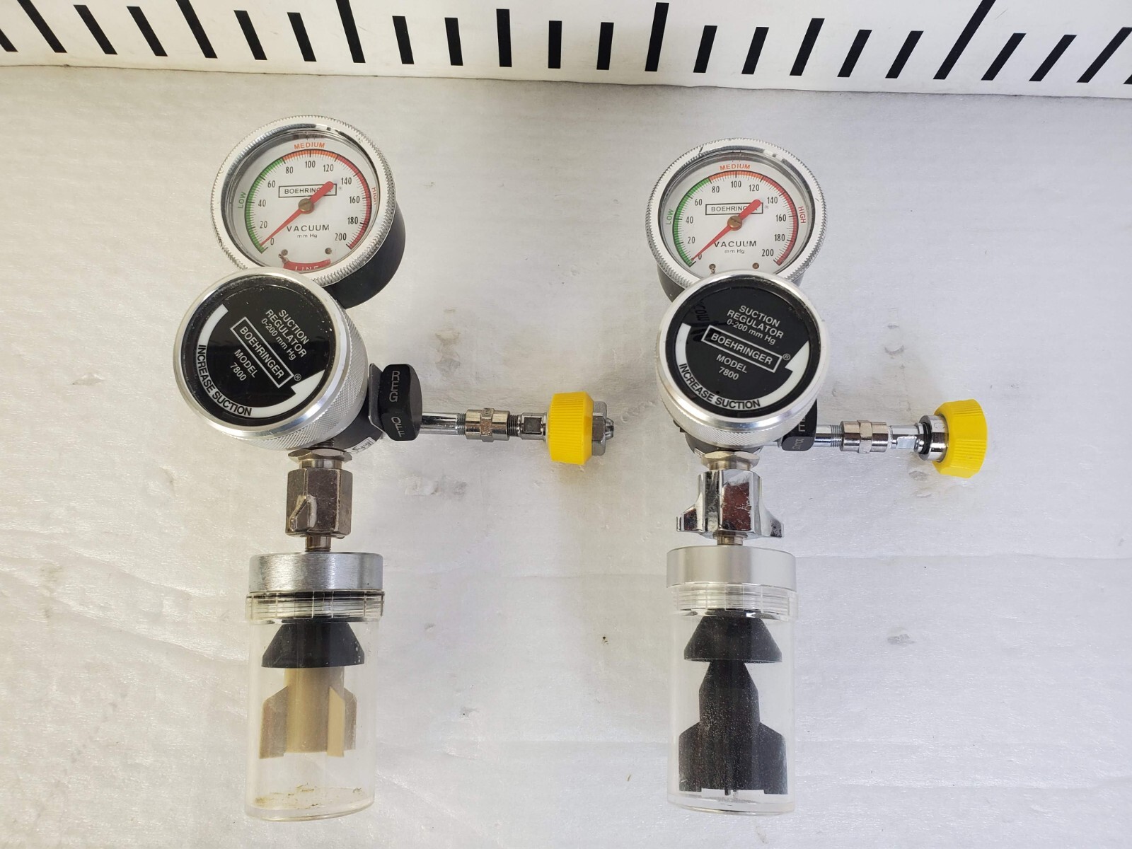 Boehringer 7700 Suction Regulator x 2 Units