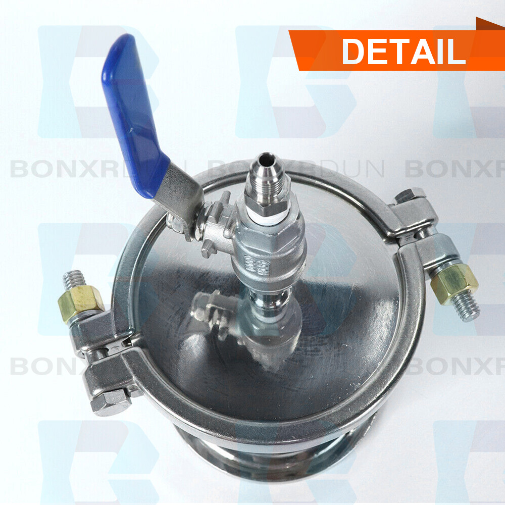 0.25LB Closed Loop Extractor Jacketed Heavy Duty Plant Oil Extraction US Stock