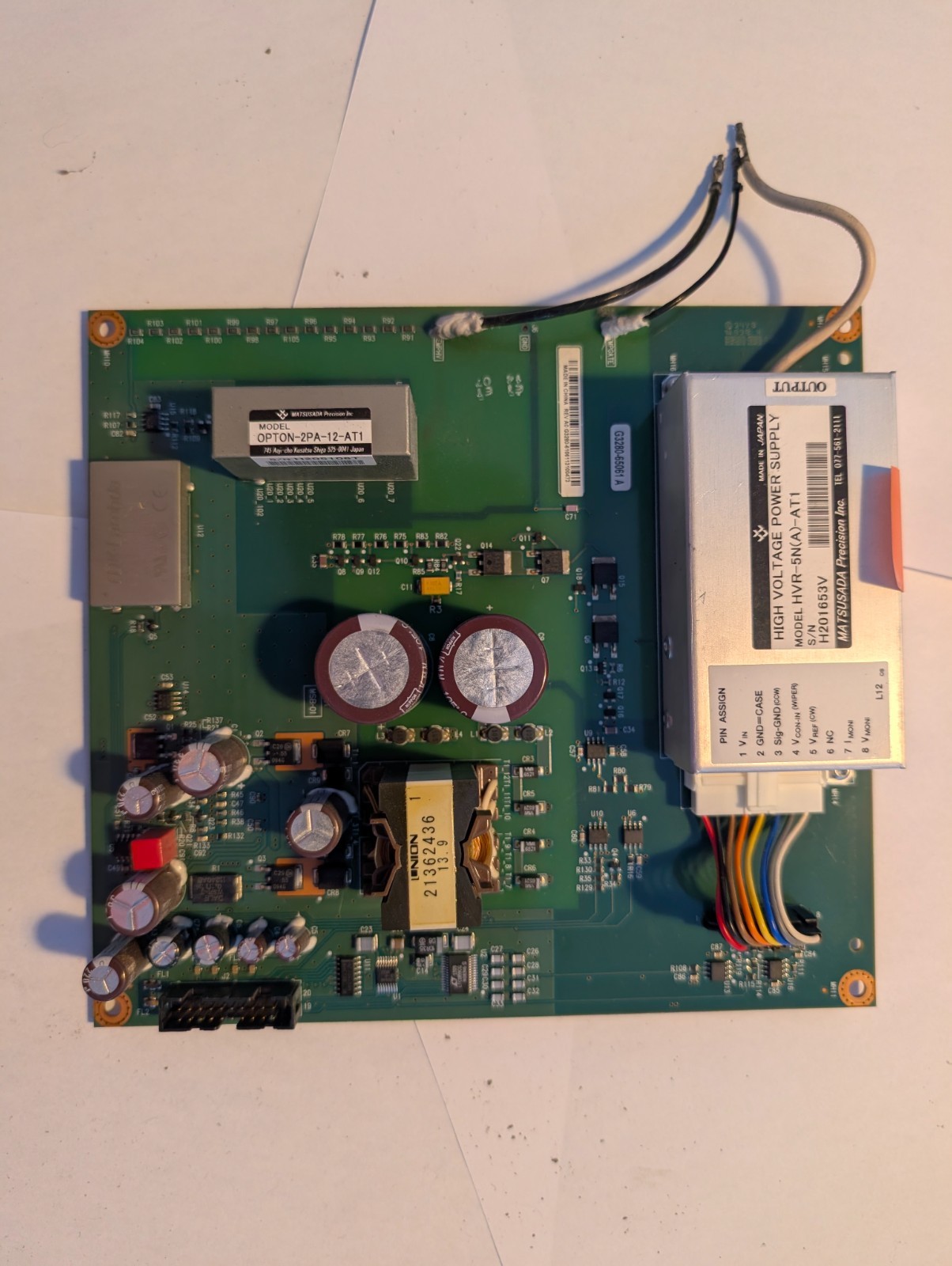 Agilent ICP-MS High Voltage Power Supply NP-QA47N5V – Detector SEM/CEM HV Module