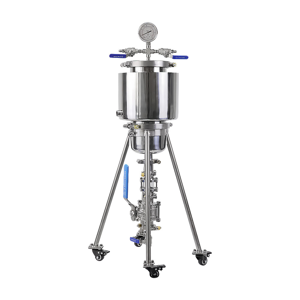 2LB Simple Jacketed Closed Loop Extractor Customizable