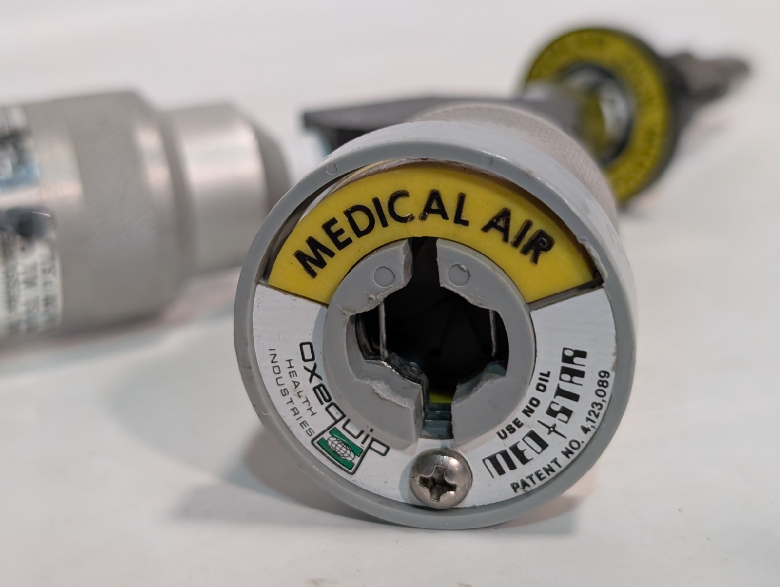 Allied Medical Oxequip Med*Star Quick-Connect to Double Y Coupler – Medical Air
