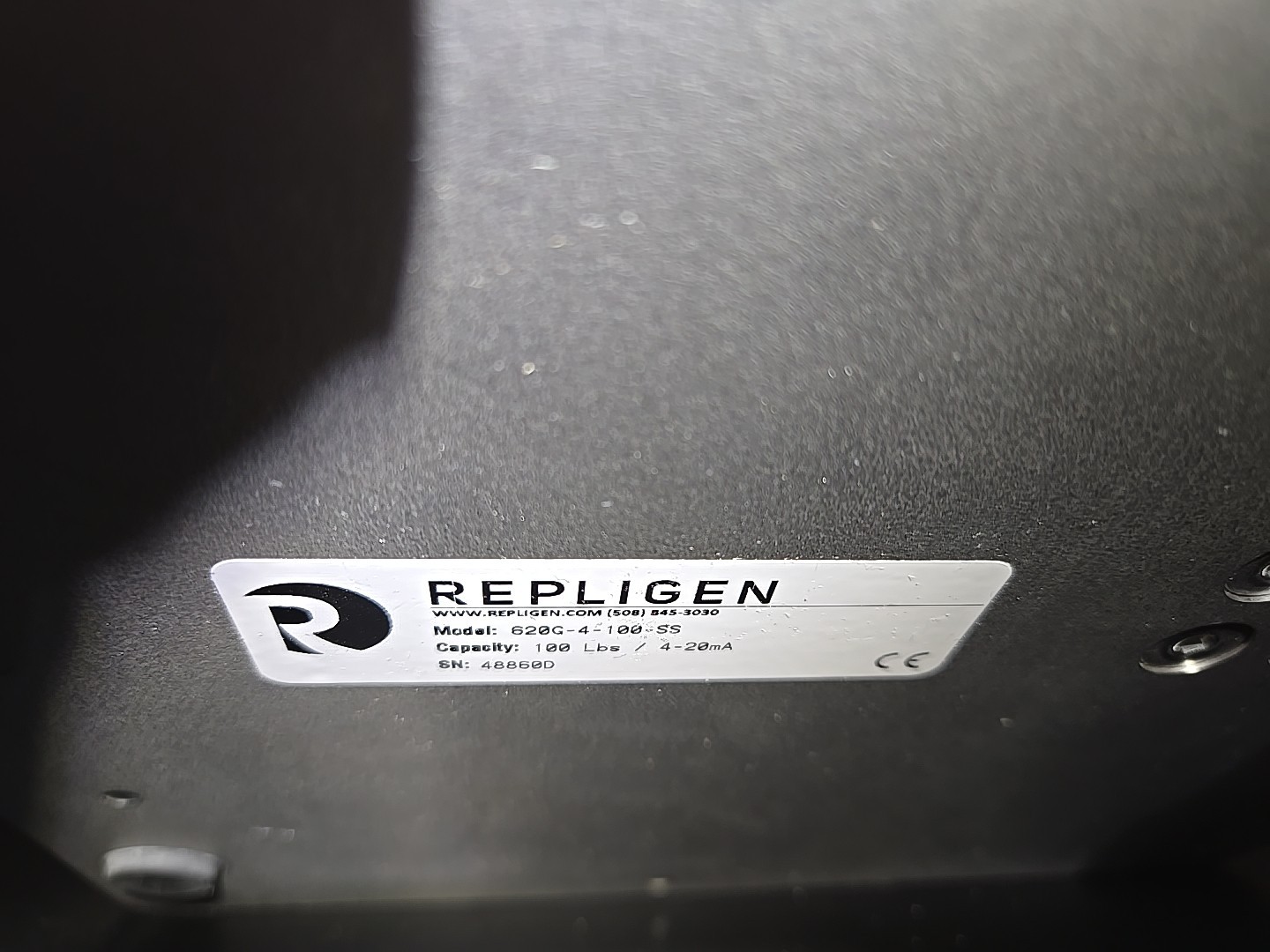 Repligen i100 Triple Peristaltic Pump Station, Flowmeter & Scale KrosFlo KTF TFF